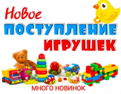 Большое поступление игрушек по низким ценам!